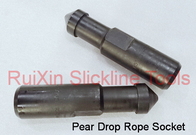 HDQRJ Pear Drop 1.25 بوصة Rope Socket Slickline Tools سبائك النيكل