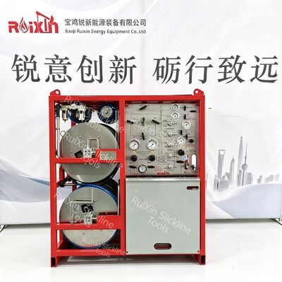 نظام مضخة حقن الشحوم للتحكم الهيدروليكي Slickline PCE 5000PSI ～ 15000PSI API Wireline Equipment