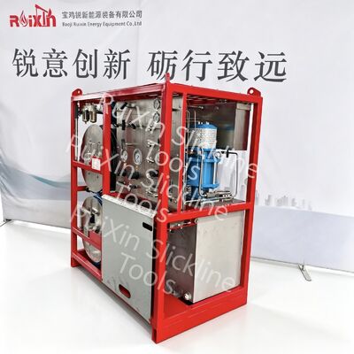 نظام مضخة حقن الشحوم للتحكم الهيدروليكي Slickline PCE 5000PSI ～ 15000PSI API Wireline Equipment