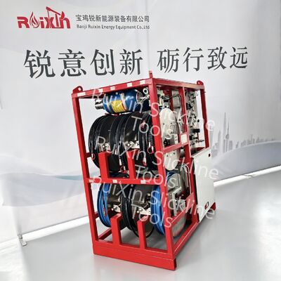 نظام مضخة حقن الشحوم للتحكم الهيدروليكي Slickline PCE 5000PSI ～ 15000PSI API Wireline Equipment