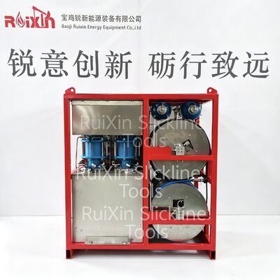 نظام مضخة حقن الشحوم للتحكم الهيدروليكي Slickline PCE 5000PSI ～ 15000PSI API Wireline Equipment